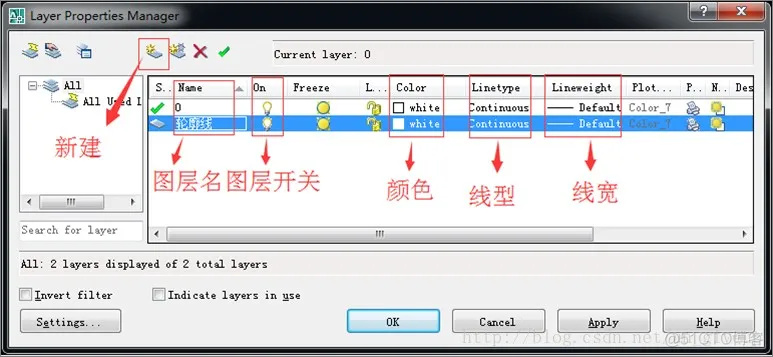 AutoCAD 的一些基本设置和使用_AutoCAD_07